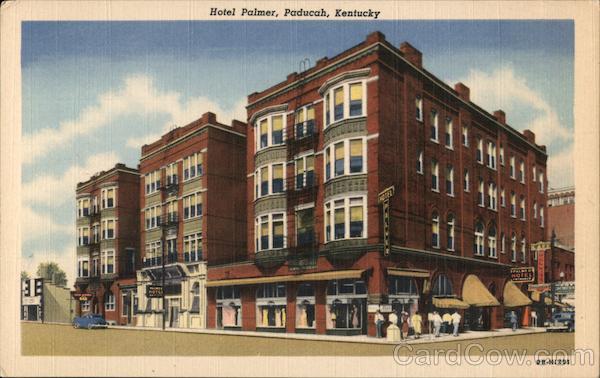 Hotel Palmer Paducah, KY Postcard