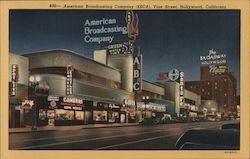 American Broadcasting Company (KECA) Vine Street Hollywood, CA Postcard Postcard Postcard