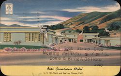 Ross' Grandview Motel San Luis Obispo, CA Postcard Postcard Postcard