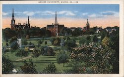 Mercer University Macon, GA Postcard Postcard Postcard