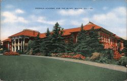 Georgia Academy for the Blind Postcard