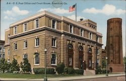 U.S. Post Office and Court House Postcard