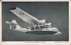 Long Range Flying Boat, U.S. Navy Postcard