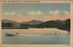 In the Land of the Sky: Beaver Lake Asheville, NC Postcard Postcard Postcard