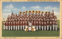 The Parkersburg High School Band West Virginia Postcard Postcard Postcard