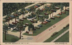 Beacon Trailor Park New Orleans, LA Postcard Postcard Postcard