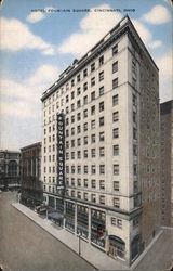 Hotel Fountain Square Cincinnati, OH Postcard Postcard Postcard