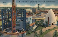 DuPont Wonder World of Chemistry and the Carrier Building Postcard