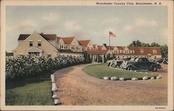 Manchester Country Club New Hampshire Postcard Postcard Postcard