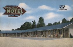 Dixie Land Motel Postcard