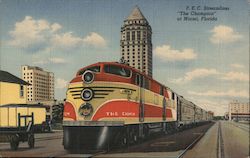 F.E.C. Streamliner "The Champion" Miami, FL Postcard Postcard Postcard