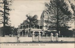 King's Palace Naukaulofa, Tonga South Pacific Postcard Postcard Postcard