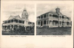 King's Palace in Tongatabu; King's Palace in Haabai, Tonga-Islands Nukuʻalofa, Tonga South Pacific Postcard Postcard Postcard