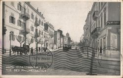 Rue des Philhellenes Postcard