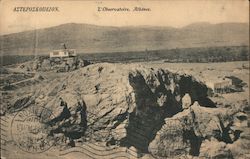 L'Observatorie, Athenes Athens, Greece Greece, Turkey, Balkan States Postcard Postcard Postcard