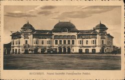 Public Officer's Palace in Bucharest Postcard