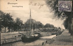 Groningen - Boteringebrug Postcard