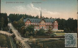 View of a mansion in Germany Grünhain-Beierfeld, Germany Postcard Postcard Postcard