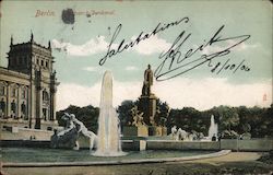 Berlin. Bismarck-Denkmal Postcard