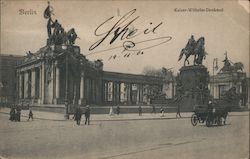 Monument in Berlin Postcard