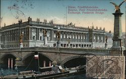 Exchange, Frederick Bridge Berlin, Germany Postcard Postcard Postcard