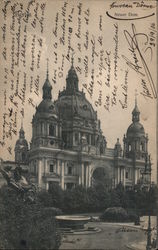 Photograph of Berlin cathedral Postcard