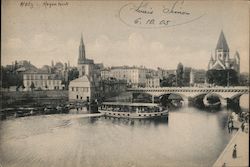 Metz - Moyen Pont Postcard