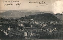 Graz von der Hilmwarte Postcard