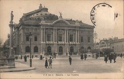 The Grand Theater of Geneva opera house Postcard