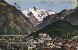 Interlaken. The Virgin Mountain. Switzerland Postcard Postcard Postcard