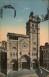 Genoa Cathedral, Cathedral of Saint Lawrence Postcard