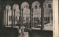 Cloister of San Giovanni in Laterano Rome, Italy Postcard Postcard Postcard