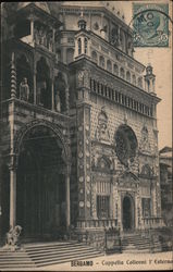 Bergamo - Colleoni Chapel Italy Postcard Postcard Postcard