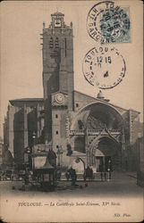 La Cathédrale Saint-Étienne, XV Siècle Postcard