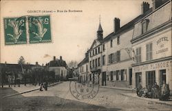 Coincy (Aisne) - Bordeaux Street France Postcard Postcard Postcard