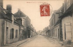 Arrou - La Grande Rue Postcard