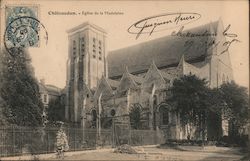 Chateaudun - Eglise de la Madeleine Postcard