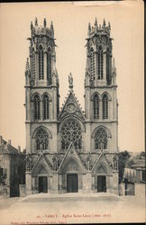 Nancy - Eglise Saint-Leon(1860-1877) France Postcard Postcard Postcard