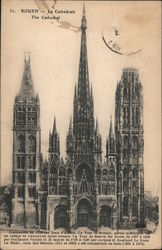 Rouen Cathedral Postcard