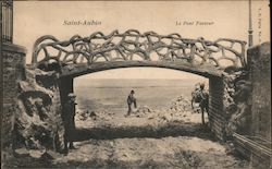 Saint-Aubin Le Pont Pasteur Postcard