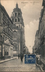 Argentan - Rue St.Germain Postcard