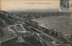 Boulevard Felix Faure Le Havre, France Postcard Postcard Postcard