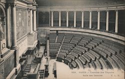 Paris - Chambre des Deputes Saile des Seances Postcard