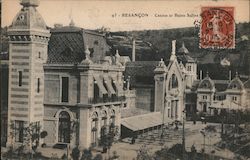 Casino and spa in Besancon Postcard