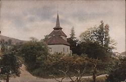 Surroundings of Evian - The Chapel of Maraîche Neuvecelle, France Postcard Postcard Postcard