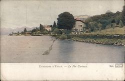 Environs d'Evian - Le Pre Curieux Postcard