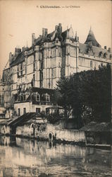 Exterior of a French castle Postcard