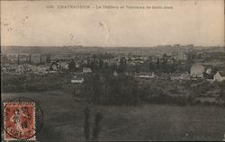 Chateaudun - Le Chateau et Panorama de Saint Jean Postcard