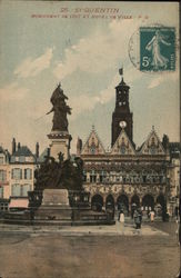 Monument de 1557 et Hotel de Ville Postcard