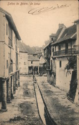 View of a French street Le Saleys, France Postcard Postcard Postcard